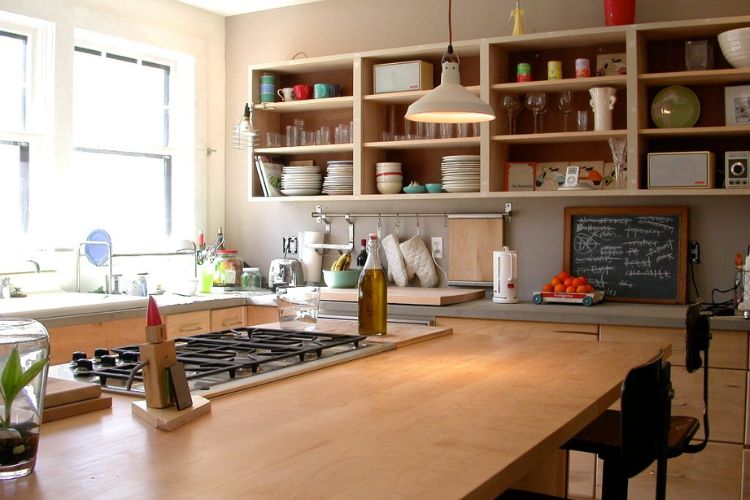 Open Shelving Strategically