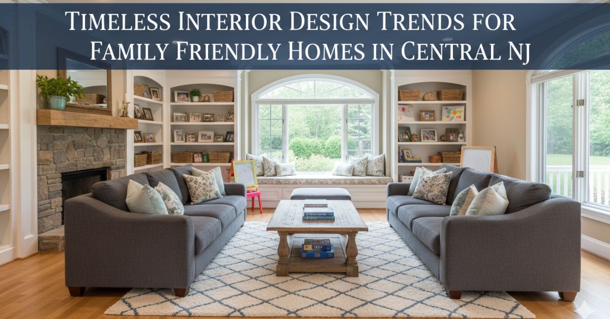 Interior Design Trends For Family Friendly Homes