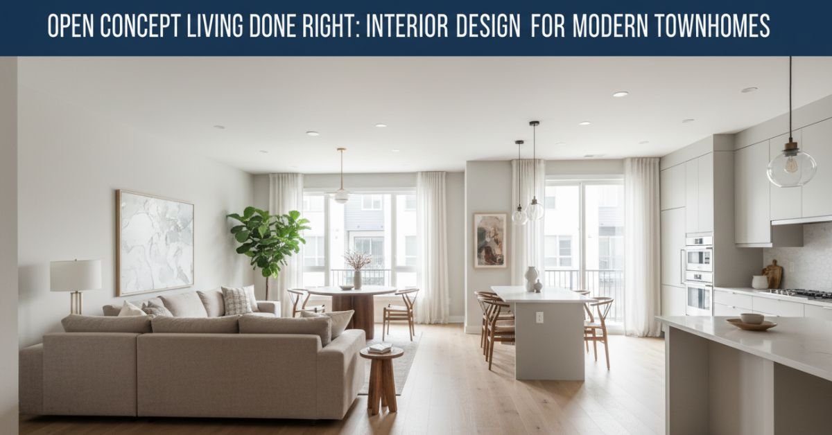 Open Concept Living Done Right