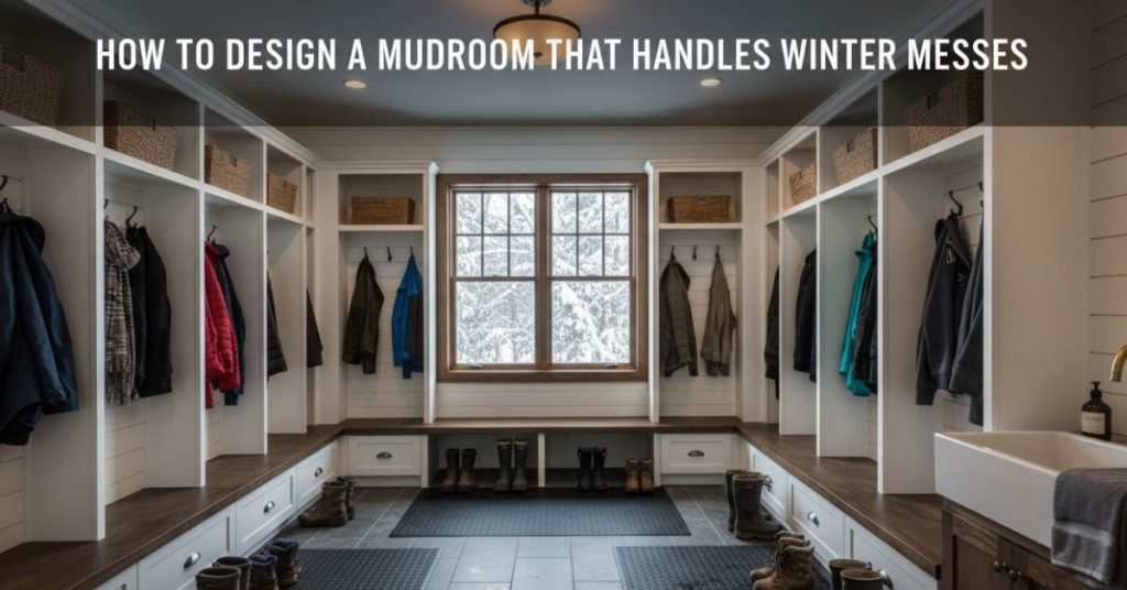 How to Design a Mudroom