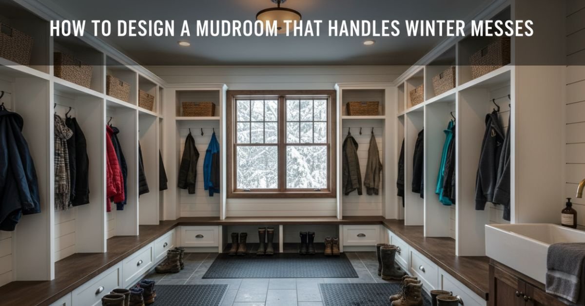 How to Design a Mudroom