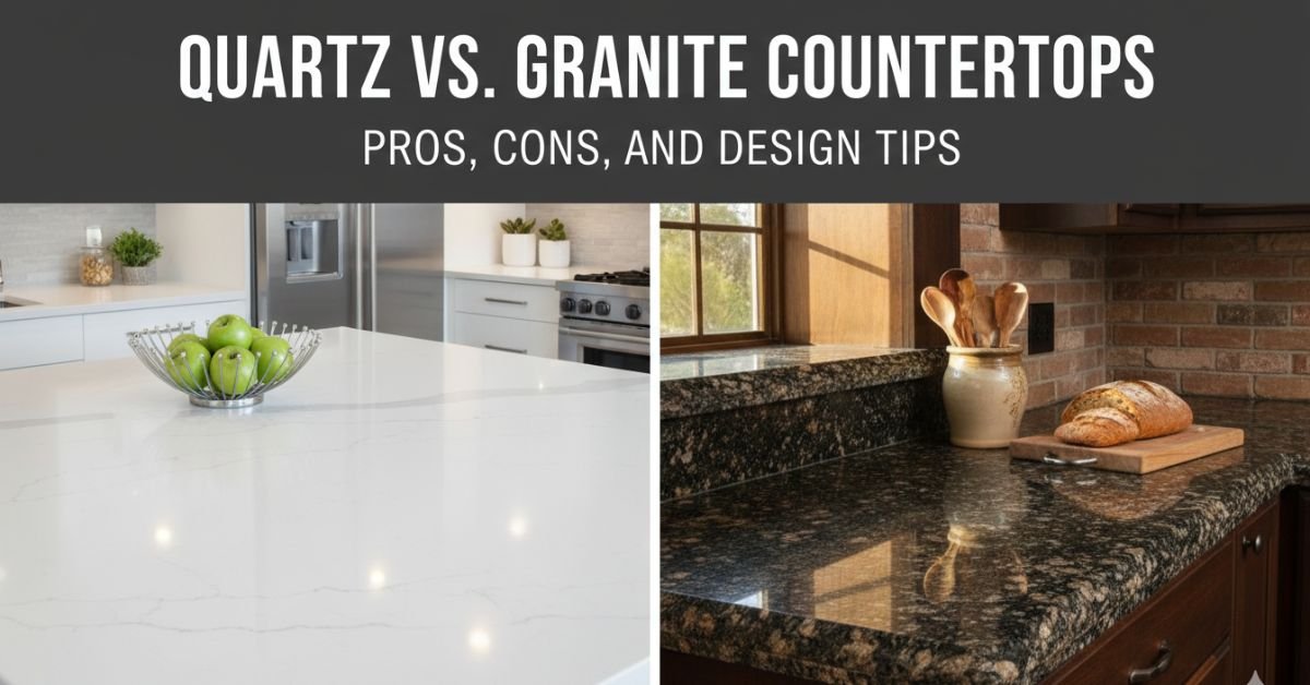 Quartz vs. Granite Countertops