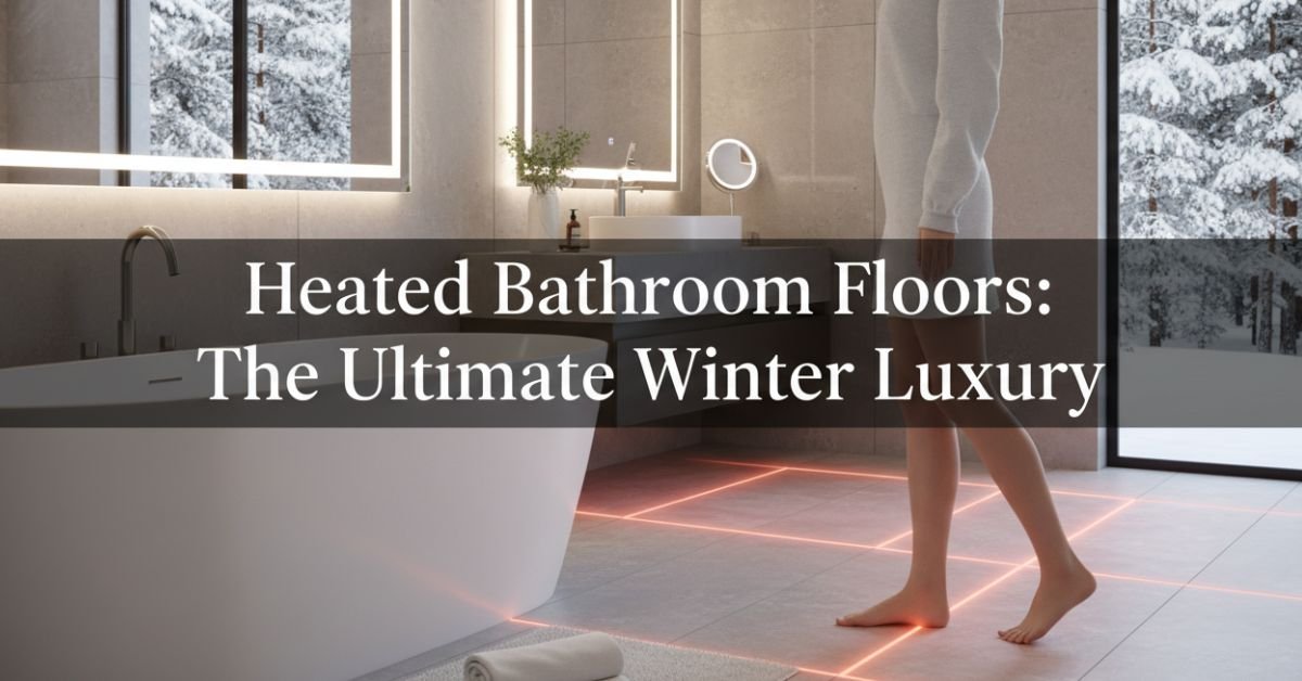 heated bathroom floors