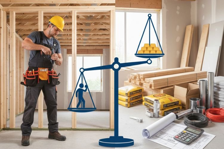 Labor Versus Material Spending Labor Versus Material Spending